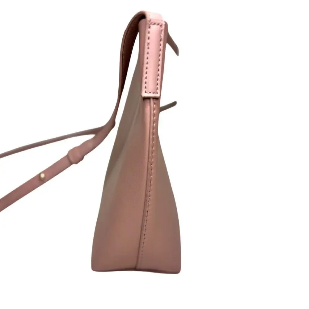 Samara Medium Crossbody Shoulder Bag in Peony | Cruelty Free | Vegan Leather